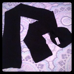 Calvin Klein Matching Scarf & Beanie hat.